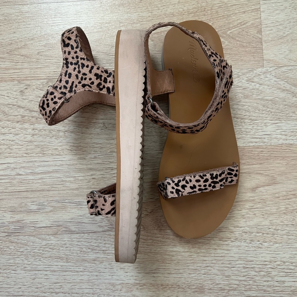 Leopard Print Sandals - Picture 2 of 2